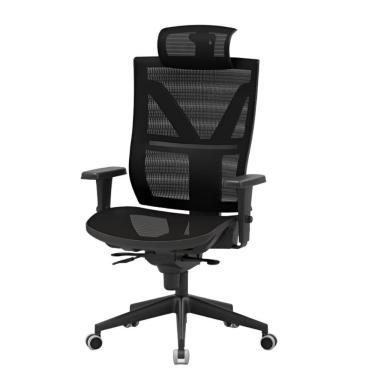 Imagem de Cadeira Presidente Darix X+ Mecanismo Slider Braço 3D Encosto De Cabeça - Plaxmetal