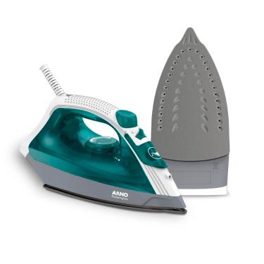 Imagem de Ferro de Passar a Vapor Arno Steamgliss FSGP com Spray e Base Antiaderente - Verde/Branco