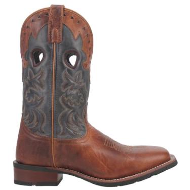 Imagem de Laredo Botas casuais masculinas Ross bico quadrado cano médio - marrom, Bronzeado, 12