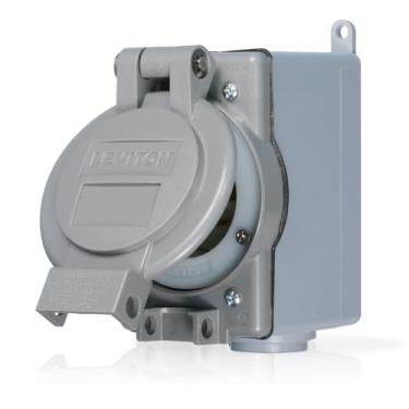 Imagem de Leviton Kit de entrada de cabo de alimentação 37830-KIT 30 Amp Generator