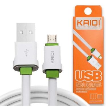 Imagem de Cabo Carregador Usb Turbo V8 Kaidi