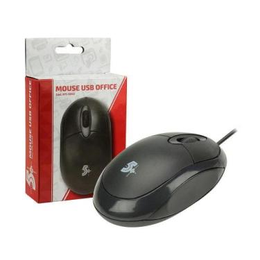Imagem de Mouse Usb Office Preto 1000Dpi - Altomex
