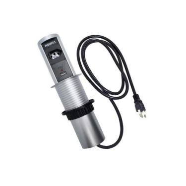 Imagem de Torre De Tomada Com Usb + Tipo C Subida Automática 20A - Renna