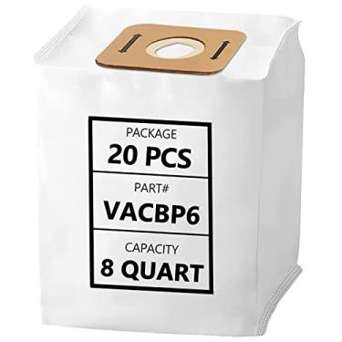 Imagem de KEEPOW Pacote com 20 sacos de vácuo VACBP6 para Atrix, bolsa de filtro HEPA de 8 litros de substituição para mochila a vácuo Atrix Ergo VACBP1, VACBP36V, VACBPAI