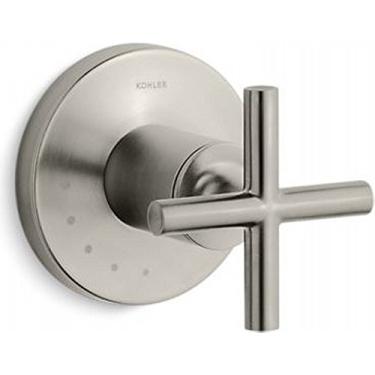 Imagem de KOHLER K-T14490-3-BN Acabamento de válvula de controle de volume Purist, níquel escovado vibrante