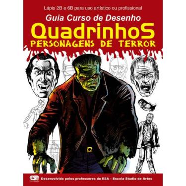 Imagem de Livro - Guia curso de desenho - Quadrinhos - Personagens