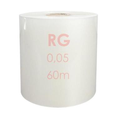 Imagem de Bobina Plastico Plastificação RG (115mm x 60 Metros) 0,05mm 125 Micras