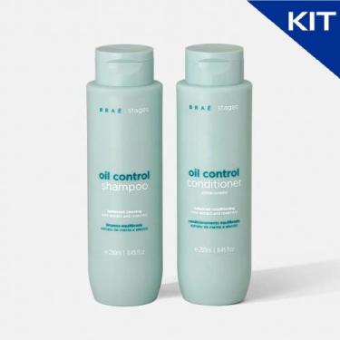 Imagem de Kit Controle de Oleosidade Braé Stages Shampoo + Condicionad