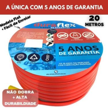 Imagem de Mangueira de Jardim Laranja Chata 20 Metro DuraFlex