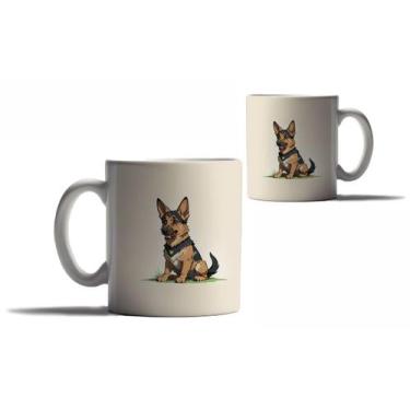 Imagem de Caneca Personalizada Presente Cachorros Raças Pastor Alemão - Enjoy Sh