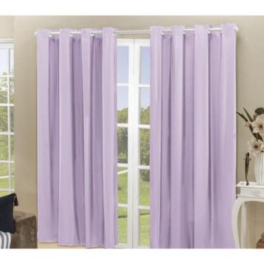Imagem de Cortina Blackout PVC 2,80 m x 2,30 m - Iv Enxovais, Lilas