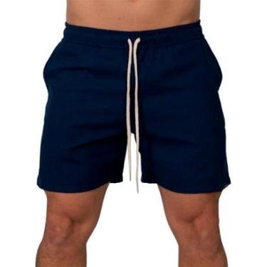 Imagem de Bermuda Curta Zoccolette Short Linho Social Praia Revelion Masculina-Masculino