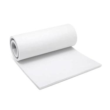 Imagem de Foam Sheet, 1PC 1/2/3/5/10mm Thicknes EVA Foam Sheet Sound Absorbing Sound Insulation Foam Process EVA Sheet Handmade Model Making Material(White,Thick 3mmx35x50cm)