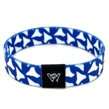 Imagem de Hang Loose Bands - Pulseira costeira para homens, mulheres e adolescentes - Estampa tribal confortável e Boho - Pulseira reversível estilo ocidental, Small: 6.5" (most common fitting size), Mistura de