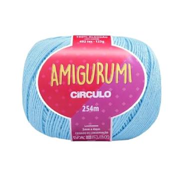 Imagem de Fio Amigurumi Tons de Azul Círculo 125g 254m - Unidade (AZUL CANDY 2012)