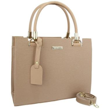 Imagem de Bolsa De Mão E Ombro Moderna Feminina Elegante Com 2 Alças - Alice Mon