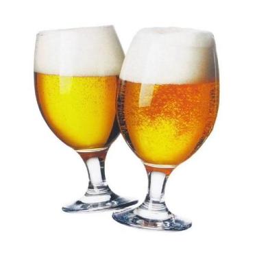 Imagem de Jogo De Taças Cerveja Vinho Kit 6 Copos Redondos Chopp - Gaka
