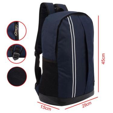 Imagem de Mochila Feminina Escolar Mochila Masculina - OKI-NI, MA2137_AZUL_1