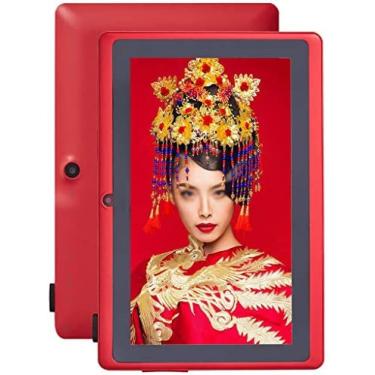 Imagem de Tablet de 7 polegadas, Android 8.1, tela Slate HD IPS, processador quad-core, 8MP + 13MP, Wi-Fi, GPS, FM, OTG, cavidade de som de alto-falante duplo.