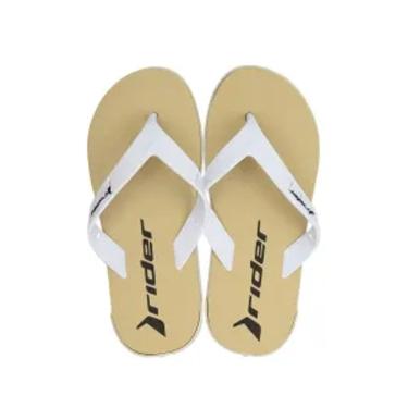 Imagem de Chinelo Rider Dedo Masculino Bege Branco Preto