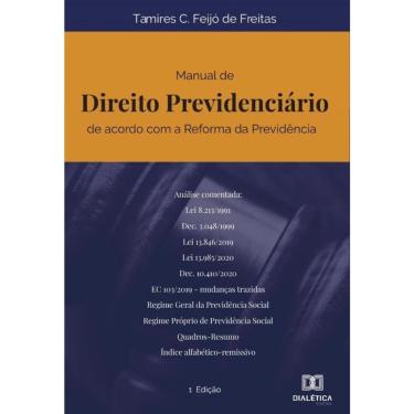 Imagem de Manual de Direito Previdenciário de acordo com a Reforma da Previdência-Português