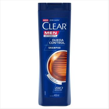 Imagem de Shampoo Anticaspa Clear Men Queda Control 400 Ml