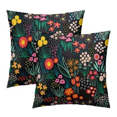 Imagem de Capas de almofada Granbey Spring Flower 60x60cm, conjunto de 2