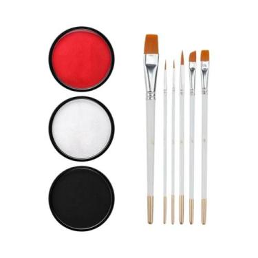 Imagem de Pintura Corporal Solúvel em Água (Preta e Branca) - 30g - À Prova D'Ág
