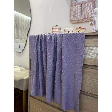 Imagem de Manta Tricot Veneza Saída Maternidade Bebê Recém Nascido - Calu Tricot