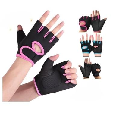 Imagem de Luva Musculação Academia Antiderrapante Feminina E Masculina Ginástica