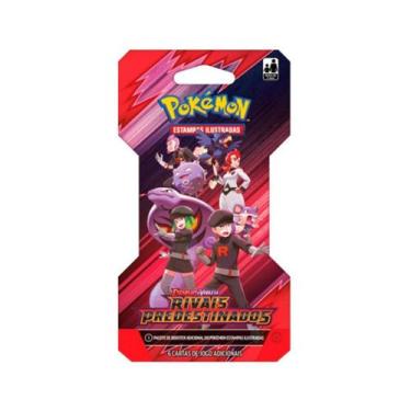 Imagem de Blister Unitário Pokemon Escarlate e Violeta Rivais Predestinados Card