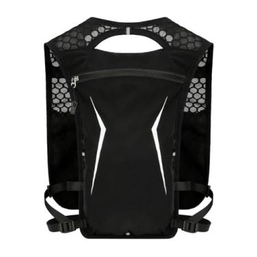 Imagem de Mochila de água corrente, mochila de água para corrida,Mochila de água Coleta de hidratação de corrida | Colete leve de saco de armazenamento, equipamento de acampamento de suporte à prova d'água para