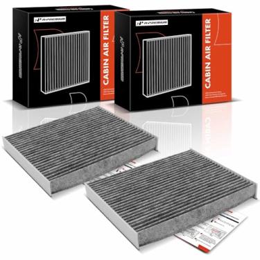 Imagem de A-Premium Substituição do filtro de ar da cabine para Hyundai Ioniq 2020-2022 Kona Electric 2019-2023, 1.6L L4 EV-GAS (FHEV) DOHC naturalmente aspirado, um conjunto de 2