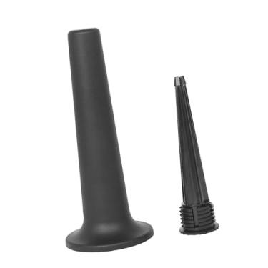 Imagem de Esquirla Suporte para saxofone soprano dobrável, portátil, resistente e removível, fácil de transportar/armazenar, suporte para saxofone soprano de 5 pernas