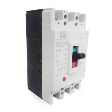 Imagem de Disjuntor 40A 15kA Caixa Moldada Weg Tripolar DWP 63L