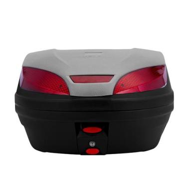 Imagem de Baú Bauleto Moto Pro Tork Top Case 52 Litros Smart Box 3, PRATA, 52 Li