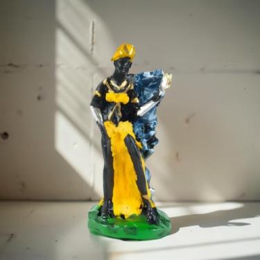 Imagem de Imagem Oxum orixá umbanda candomblé resina 10 cm