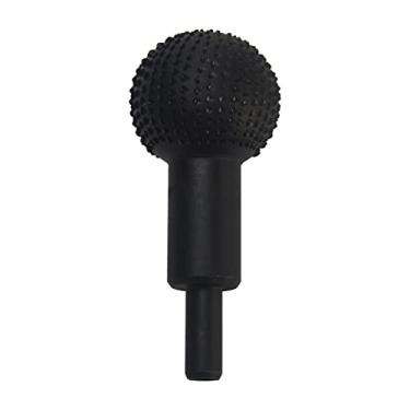Imagem de Esfera de cabeça de moagem rotativa esférica, cabeça de moagem de esfera de aço carbono, acessório de esmerilhadeira angular de goiva esférica para polimento de madeira, entalhe e brocas (cor: 40 mm)