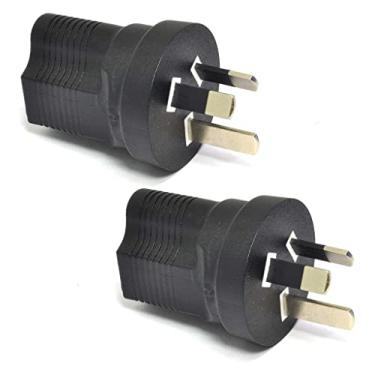 Imagem de Ceptics Adaptador De Tomada Viagem As3112 Da Austrália, Nova Zelândia E China Aceita Nema 5-15R - Certificado Etl Grau Industrial (Ig-16-2Pk)