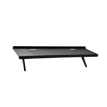 Imagem de ＫＬＫＣＭＳ Prateleira montada na parede para roteador e TV, suporte ajustável para tela de computador, 40cmx11,5cm