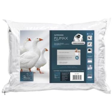Imagem de Travesseiro Plumax Percal - Fibrasca, 1 unidade