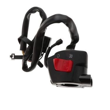 Imagem de Generic 35013-mbw-a12 start stop kill switch preto resistente simples instalação acessório interruptor de controle da motocicleta para cbr600f4i