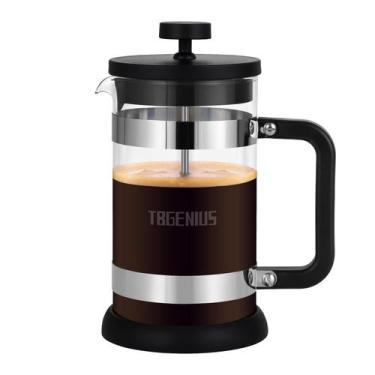 Imagem de Cafeteira francesa TBGENIUS 600mL resistente ao calor