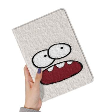 Imagem de GOOVEN Capa elegante para iPad de 10,2 polegadas, 7ª 8ª geração, Pro 10.5, Air 3ª geração, com suporte de caneta de couro PU fino à prova de choque bonito padrão capa para mulheres e estudantes, cor