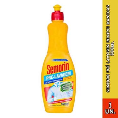 Imagem de Semorin Pré-Lavagem Tradicional Tira Manchas de Roupas 500ml