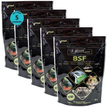 Imagem de Alcon club bsf 90g aves répteis peixes anfíbios pequenos mamíferos kit