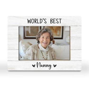 Imagem de CGBHW Porta-retratos para babás, presentes de babá para o Natal de netos, presente para avó de netas, netos, moldura horizontal 10 x 15 cm para exibição de mesa