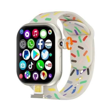 Imagem de Relógio Inteligente 4G LTE Android 128GB De Armazenamento GPS WiFi Tel