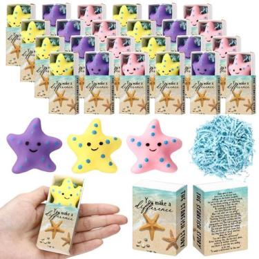 Imagem de Conjunto de presentes de agradecimento Wettarn Starfish Stress Balls 2