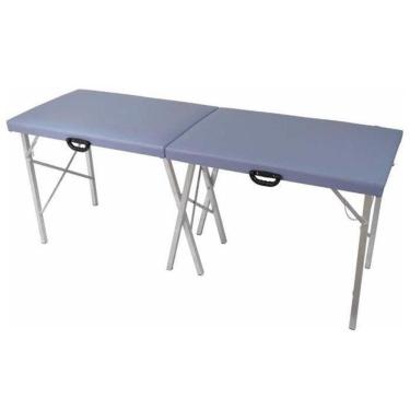 Imagem de Divã Dobrável Maleta Maca 1,80m x 0,60m - 13,5kg